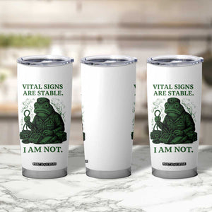 Frog Medic Tumbler Cup Funny Animal EMT Emergency Health Workers TS10 Print Your Wear
