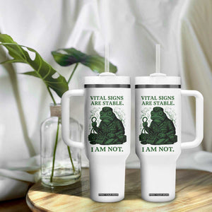 Frog Medic Tumbler With Handle Funny Animal EMT Emergency Health Workers TS10 Print Your Wear