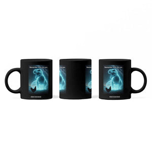 Remember Who You Are Coffee Mug Funny Evolution Joke Meme Chicken Dinosaur TS10 Print Your Wear