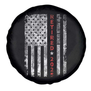 Retired 2025 Spare Tire Cover Vintage Old American Flag TS10 Print Your Wear