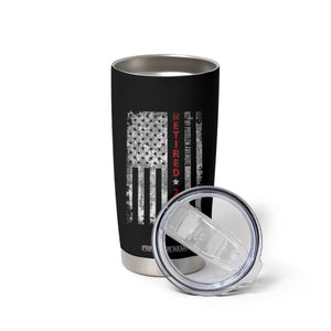 Retired 2025 Tumbler Cup Vintage Old American Flag TS10 Print Your Wear