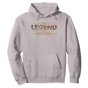 The Legend Has Retired 2025 Hoodie Retro American Flag TS10 Ice Gray Print Your Wear