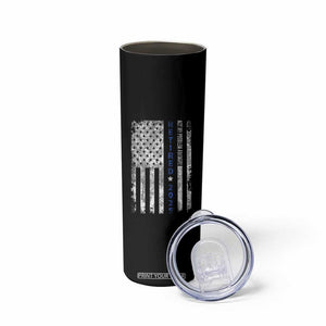 Retired 2025 Skinny Tumbler Not My Problem Anymore Vintage American Flag TS10 Print Your Wear