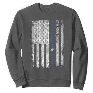 Retired 2025 Sweatshirt Not My Problem Anymore Vintage American Flag TS10 Dark Heather Print Your Wear