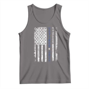 Retired 2025 Tank Top Not My Problem Anymore Vintage American Flag TS10 Deep Heather Print Your Wear