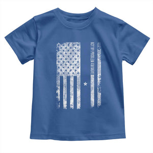 Retired 2025 Toddler T Shirt Not My Problem Anymore Vintage American Flag TS10 Royal Blue Print Your Wear