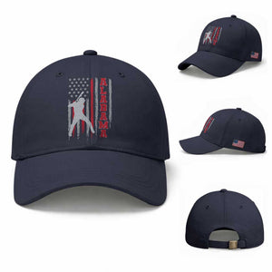 Alabama Fan Baseball Cap Vintage Bama Baseball Lovers American Flag AL State TS10 Baseball Cap Universal Fit Navy Print Your Wear