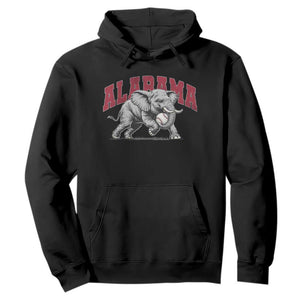 Alabama Fan Hoodie Baseball Bama Mascot Game Day TS10 Black Print Your Wear