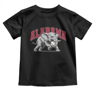 Alabama Fan Toddler T Shirt Baseball Bama Mascot Game Day TS10 Black Print Your Wear