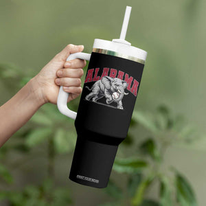 Alabama Fan Tumbler With Handle Baseball Bama Mascot Game Day TS10 Print Your Wear