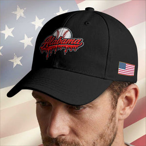 Alabama Baseball Baseball Cap Bama Sports Team Game Day TS10 Print Your Wear