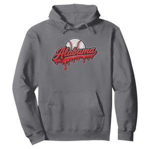 Alabama Baseball Hoodie Bama Sports Team Game Day TS10 Charcoal Print Your Wear