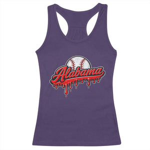 Alabama Baseball Racerback Tank Top Bama Sports Team Game Day TS10 Purple Print Your Wear