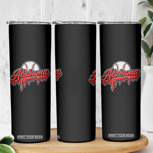 Alabama Baseball Skinny Tumbler Bama Sports Team Game Day TS10 Print Your Wear