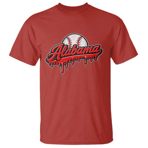 Alabama Baseball T Shirt Bama Sports Team Game Day TS10 Red Print Your Wear