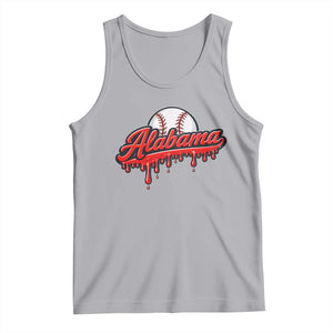 Alabama Baseball Tank Top Bama Sports Team Game Day TS10 Athletic Heather Print Your Wear