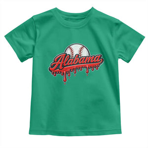 Alabama Baseball Toddler T Shirt Bama Sports Team Game Day TS10 Irish Green Print Your Wear