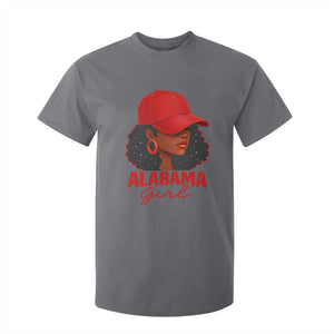 Vintage Alabama Girl T Shirt For Kid Bama Fan Black Women Sports Lover TS10 Charcoal Print Your Wear