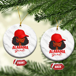 Vintage Alabama Girl Ceramic Ornament Bama Fan Black Women Sports Lover TS10 1pc White Marble Print Your Wear