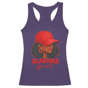 Vintage Alabama Girl Racerback Tank Top Bama Fan Black Women Sports Lover TS10 Purple Print Your Wear