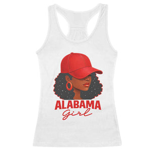 Vintage Alabama Girl Racerback Tank Top Bama Fan Black Women Sports Lover TS10 White Print Your Wear