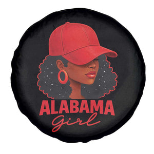 Vintage Alabama Girl Spare Tire Cover Bama Fan Black Women Sports Lover TS10 Print Your Wear