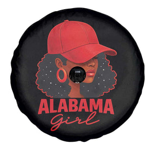 Vintage Alabama Girl Spare Tire Cover Bama Fan Black Women Sports Lover TS10 Print Your Wear