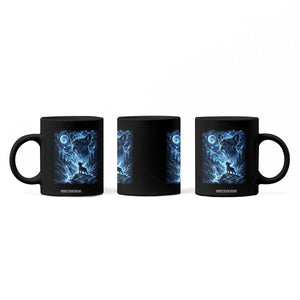 French Bulldog Howling To The Moon Coffee Mug Vintage Graphic Dog Lovers Silly Frenchy Bulldog Mom TS10 Print Your Wear