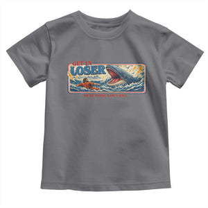 Funny Jonah And The Whale Toddler T Shirt Christian Bible Get in Loser Were Doing Gods Will TS10 Charcoal Print Your Wear