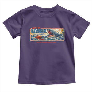 Funny Jonah And The Whale Toddler T Shirt Christian Bible Get in Loser Were Doing Gods Will TS10 Purple Print Your Wear