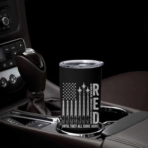 RED Friday Remember Everyone Deployed Tumbler Cup Military American Flag TS10 Print Your Wear