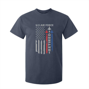 Veteran US Air Force T Shirt For Kid Vintage USA Flag Veterans TS10 Navy Print Your Wear