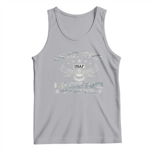 An Air Force Legend Has Retired Tank Top Vintage Camo US Veteran TS10 Athletic Heather Print Your Wear