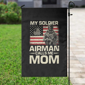 Proud Air Force Mom Garden Flag My Soldier Airman Calls Me Mom US Flag TS10 Print Your Wear