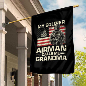 Proud Air Force Grandma Garden Flag My Soldier Airman Calls Me Grandma US Flag TS10 Print Your Wear