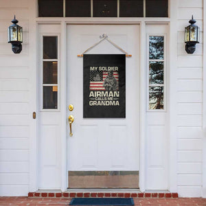 Proud Air Force Grandma Garden Flag My Soldier Airman Calls Me Grandma US Flag TS10 Print Your Wear