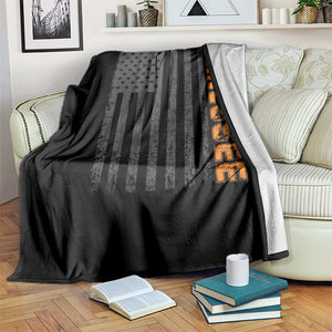 Vintage Tennessee Throw Blanket Retro Orange TN USA Flag Patriotic US State TS10 Print Your Wear
