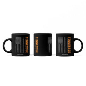 Vintage Tennessee Coffee Mug Retro Orange TN USA Flag Patriotic US State TS10 Print Your Wear