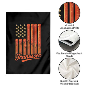 Vintage Tennessee Garden Flag Orange Dripping Flag Vintage State Pride Sports Fan Patriotic TS10 Print Your Wear