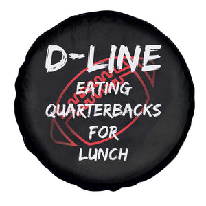 Football Linemen Spare Tire Cover D Line Eating Quarterbacks Defensive TS10 Print Your Wear