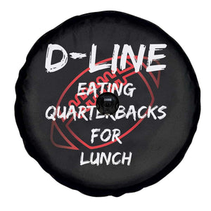 Football Linemen Spare Tire Cover D Line Eating Quarterbacks Defensive TS10 Print Your Wear