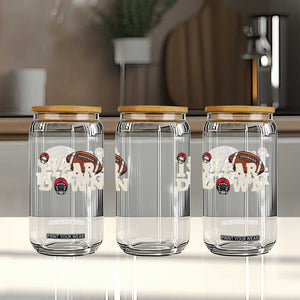 1st Year Down Football Glass Can Touchdown One First Birthday Infant Baby Boy TS10 Print Your Wear