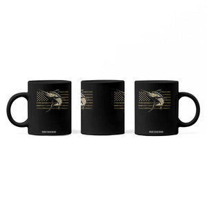 Fishing Camouflage US Flag Coffee Mug Swordfish Fish Fisherman Camo TS10 Print Your Wear