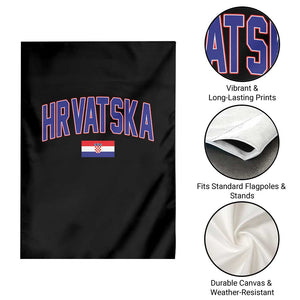 Hrvatska Flag Garden Flag Croatia Vintage Zagreb Croatian Jersey Retro