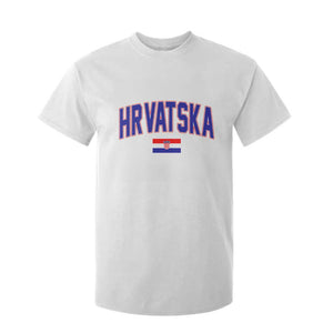 Hrvatska Flag T Shirt For Kid Croatia Vintage Zagreb Croatian Jersey Retro