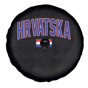 Hrvatska Flag Spare Tire Cover Croatia Vintage Zagreb Croatian Jersey Retro