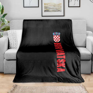 Hrvatska Throw Blanket Vintage Croatia Zagreb Croatian