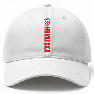 Hrvatska Baseball Cap Vintage Croatia Zagreb Croatian