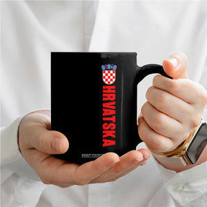 Hrvatska Coffee Mug Vintage Croatia Zagreb Croatian