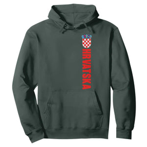 Hrvatska Hoodie Vintage Croatia Zagreb Croatian